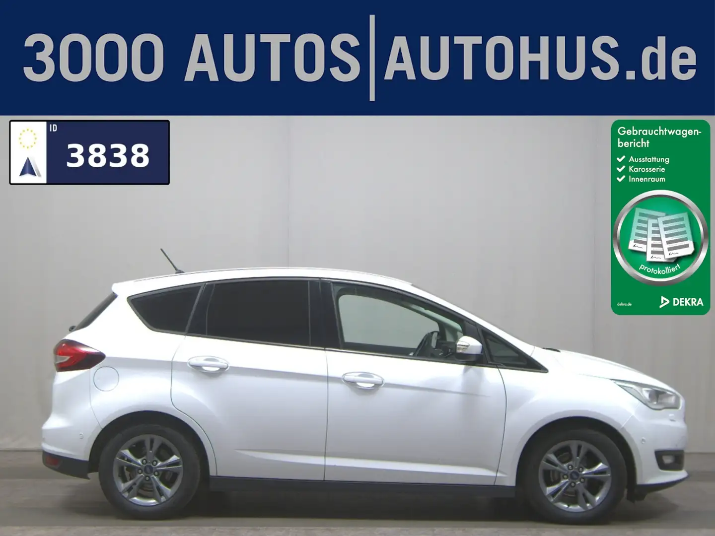 Ford C-Max 1.5 TDCi Cool&Connect 2-Sitze AHK PDC Bianco - 1