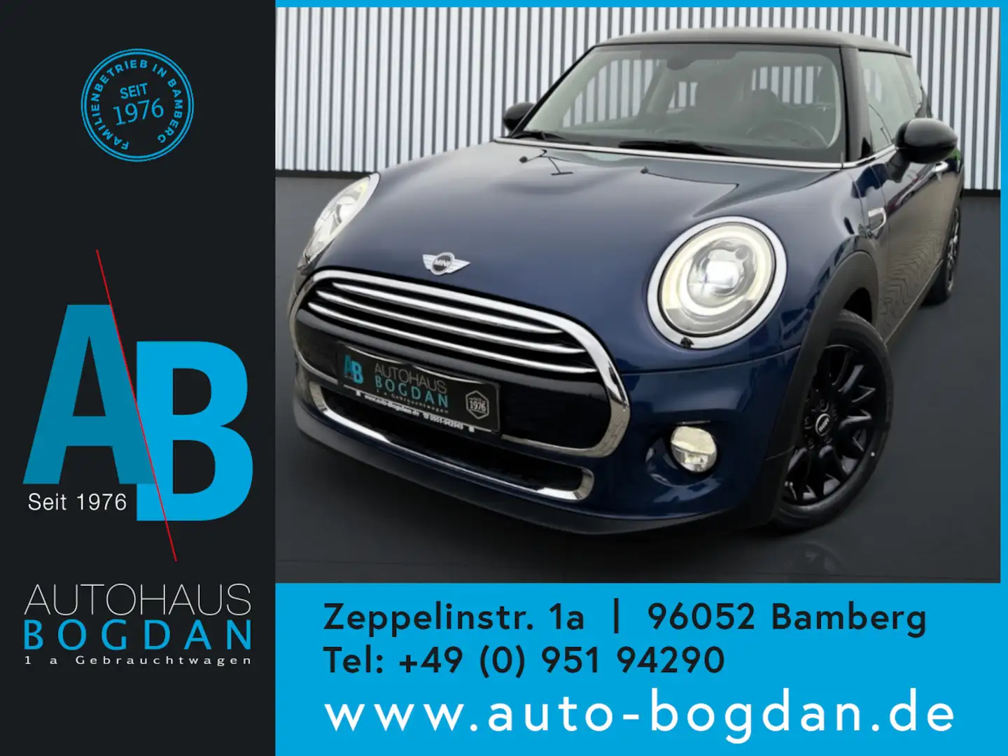 MINI Cooper LED*SHZ*Tempomat*Leichtmetallfelgen*PDC Blau - 1