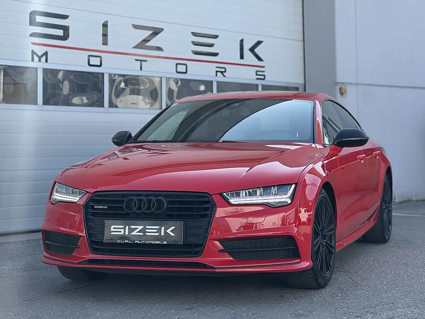 Audi A7 Sportback 3,0 TDI quattro Competition Aut.|S-LI... Rot - 1