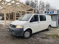 Volkswagen T5 Transporter T5 Doka-Kastenwagen LR 1,9 TDI Weiß - thumbnail 1
