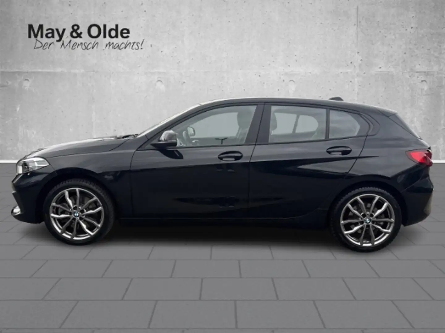 BMW 120 i Aut. Advantage +LED+Navi+Lenkradhzg+DAB+ Noir - 2