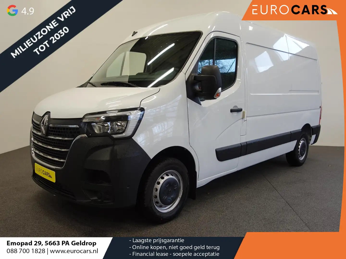 Renault Master T33 2.3 dCi 135 L2H2 BPM VRIJ! Airco Cruise contro Blanc - 1