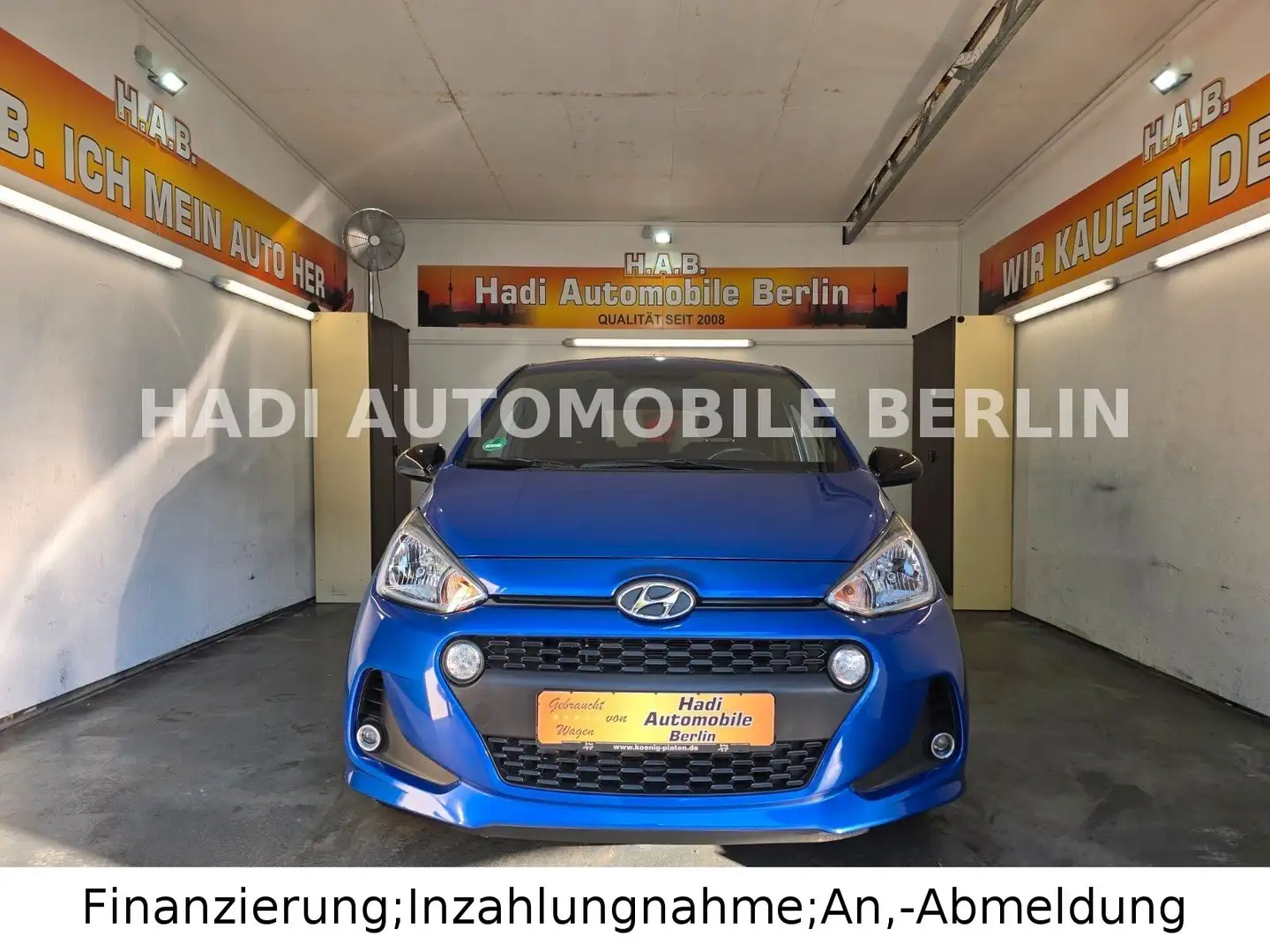 Hyundai i10 Passion/Automatik/2.Hand/1 J. Garantie Blau - 2