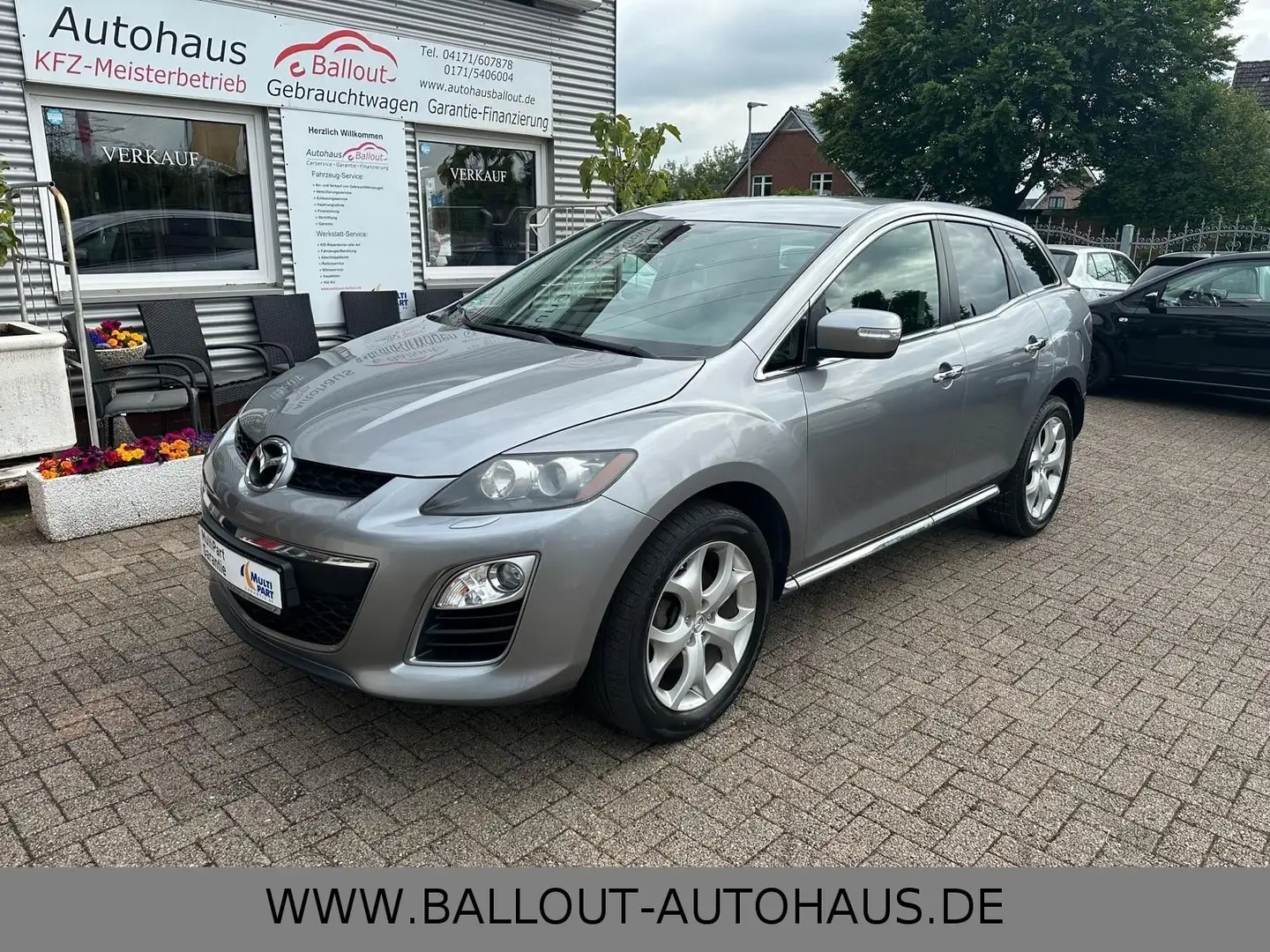 Mazda CX-7 Exclusive-Line*2.HAND*KLIMA*NAVI*XENON* Plateado - 2