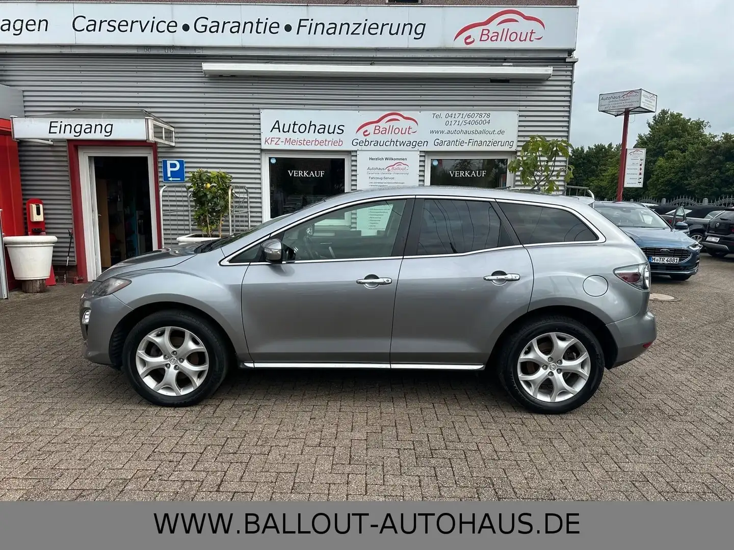 Mazda CX-7 Exclusive-Line*2.HAND*KLIMA*NAVI*XENON* Plateado - 1