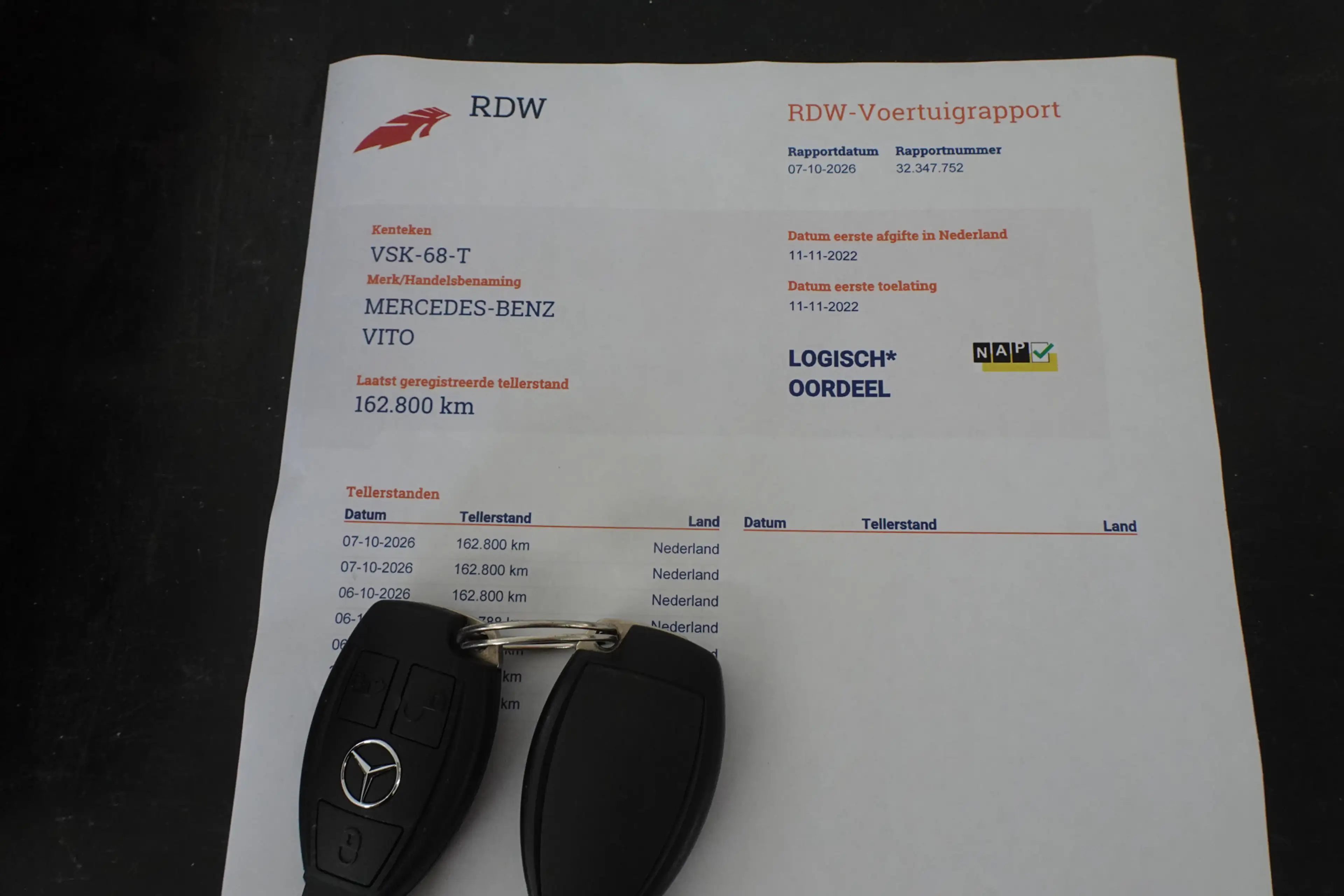 Mercedes-Benz Vito 116 CDI 9 traps automaat lmv camera navi led 164 p — photo 12