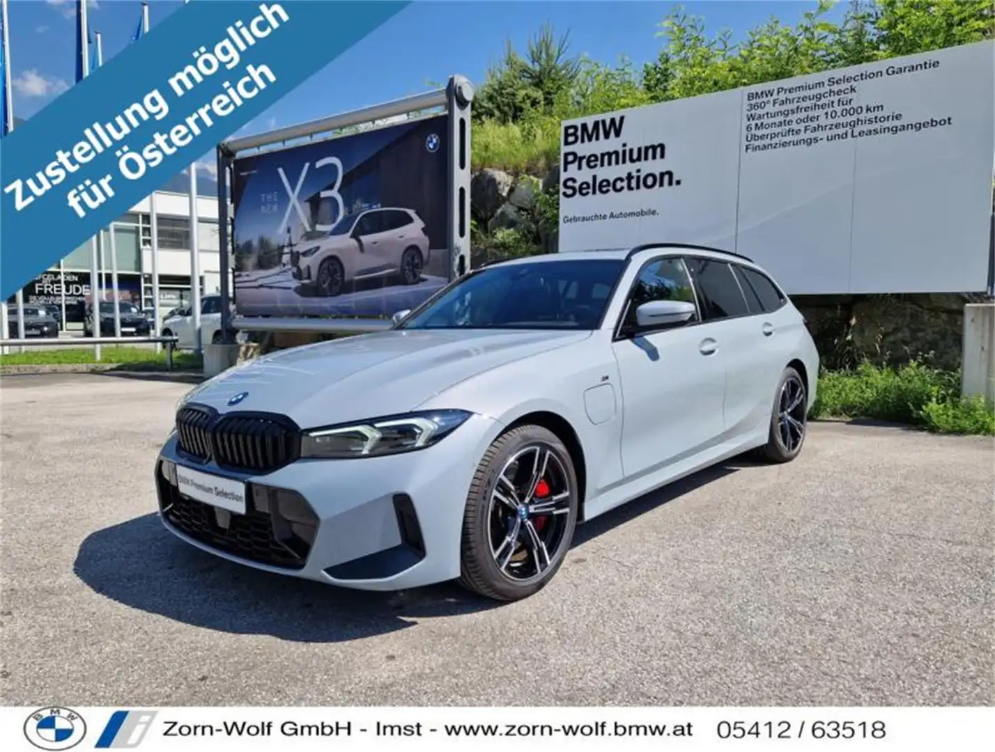 BMW 320 e xDrive Gris - 1