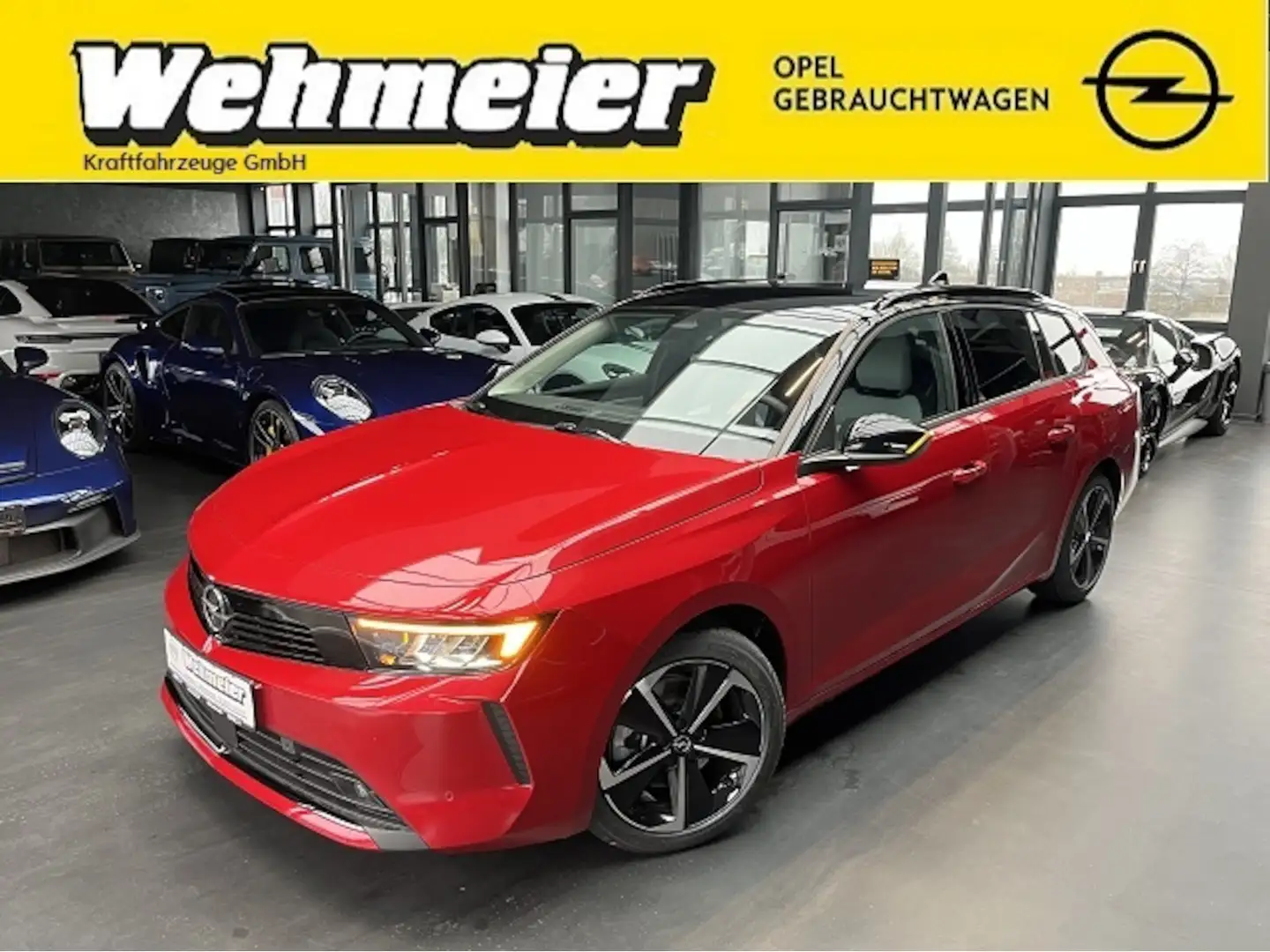 Opel Astra ´´GS Line´´ Multimedia,AGR,LED,Dachpak,NSW Červená - 2