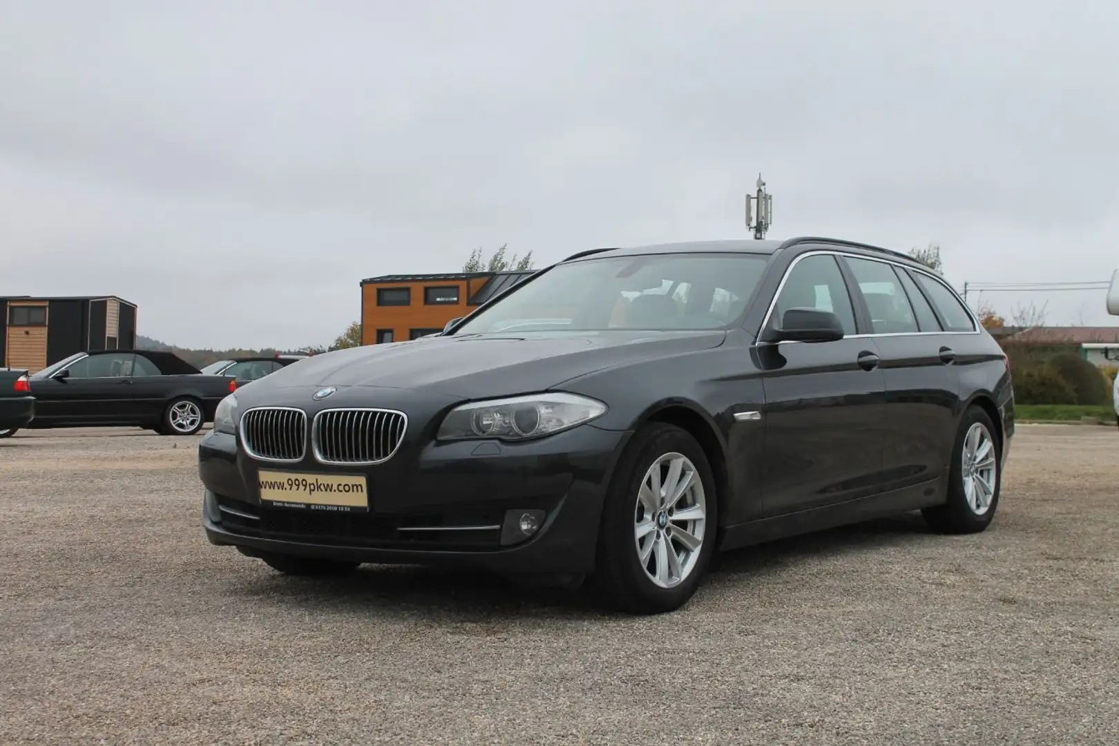 BMW 520 d Touring Leder Navi Parksensoren Gris - 2