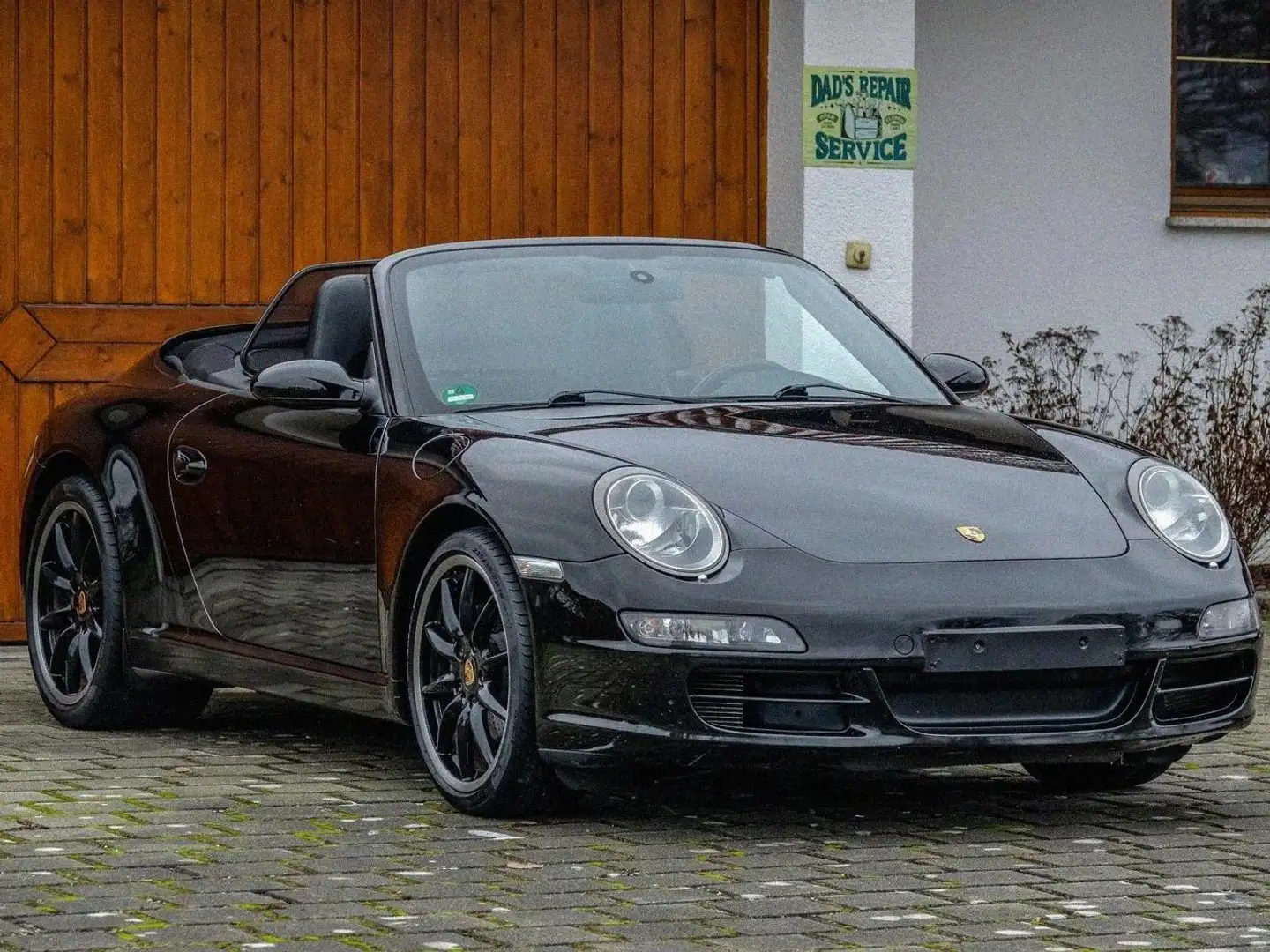 Porsche 997 997 Carrera Zwart - 1