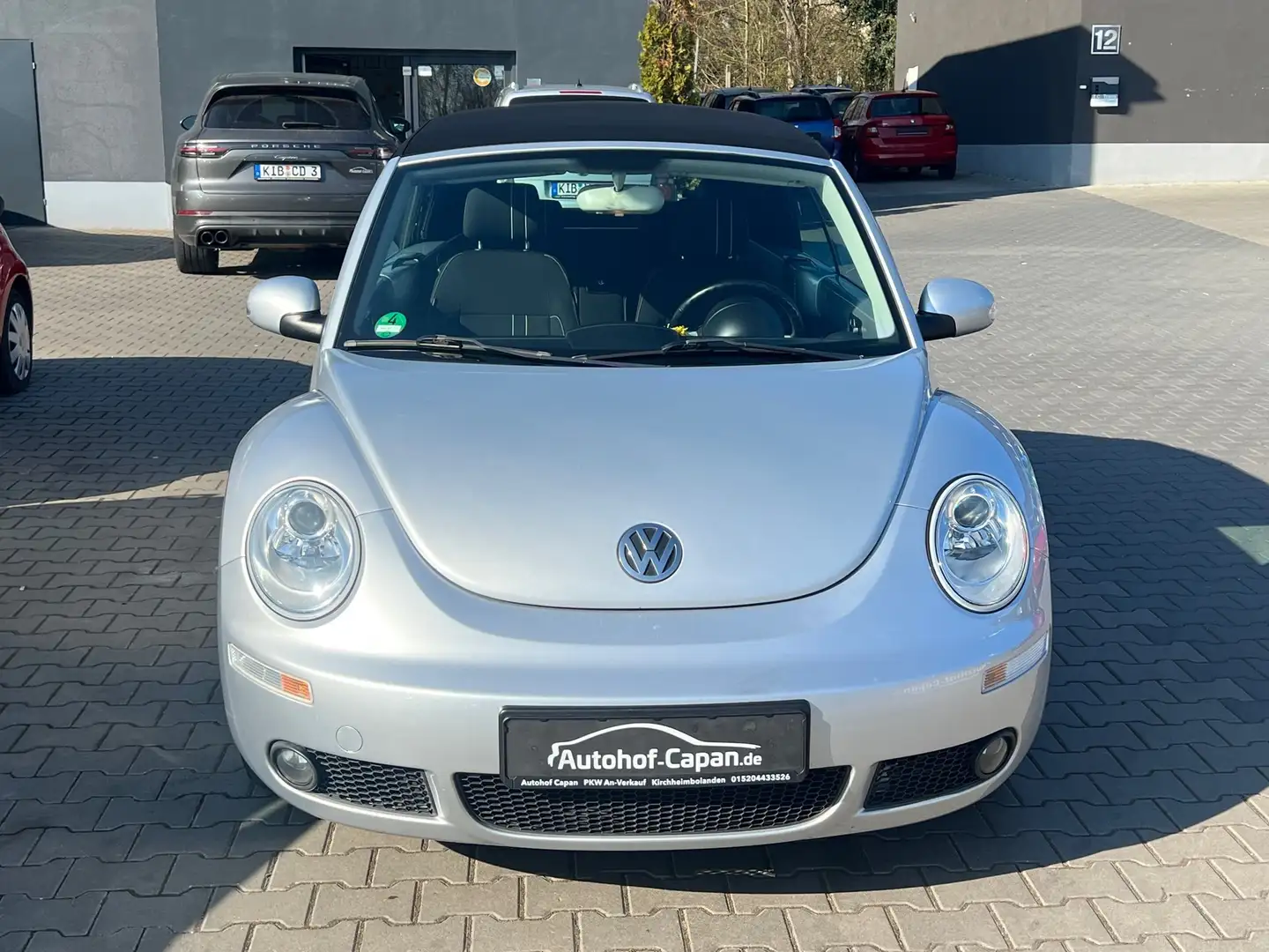 Volkswagen New Beetle New Beetle Cabriolet 1.9 TDI/SHZ/Temp/Eu4/PDC/ZV Silber - 2