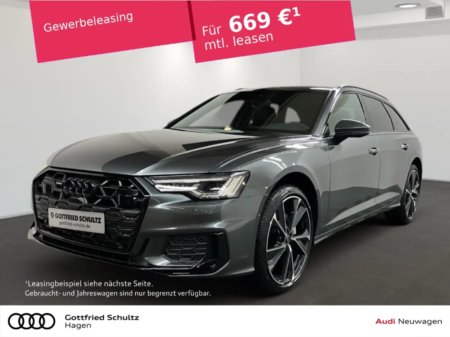 Audi A6 Avant S-Line 40 TDI quattro PANO MATRIX ACC VOLL Grau - 1