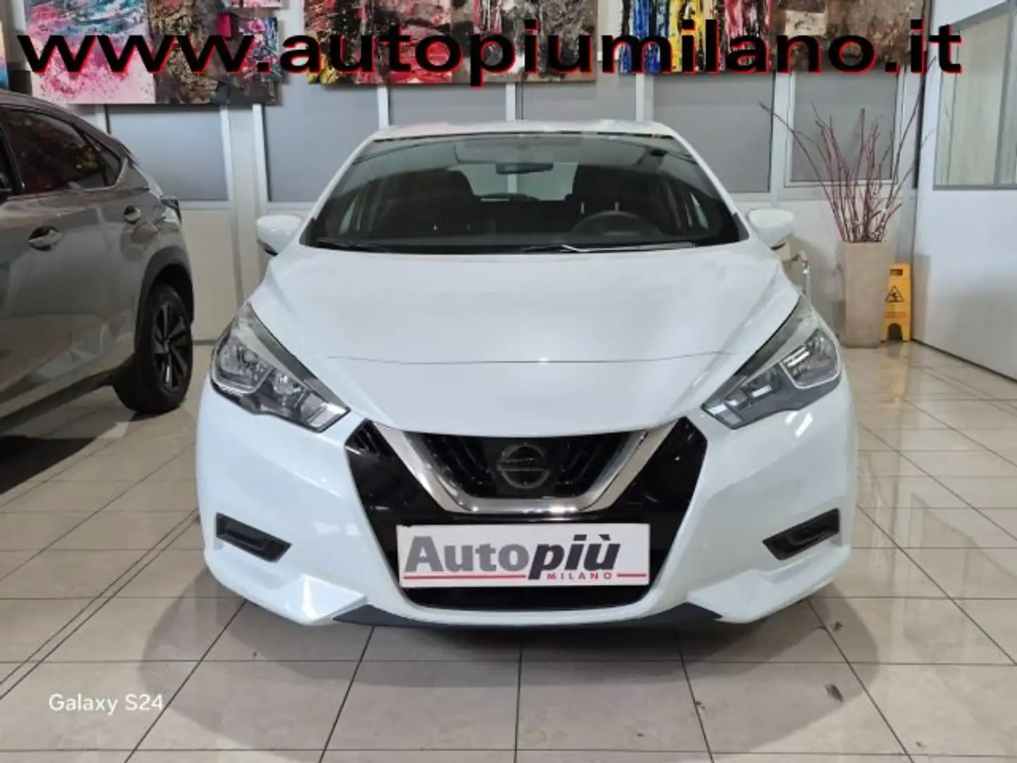 Nissan Micra Micra 1.5 dci Acenta 90cv Weiß - 2