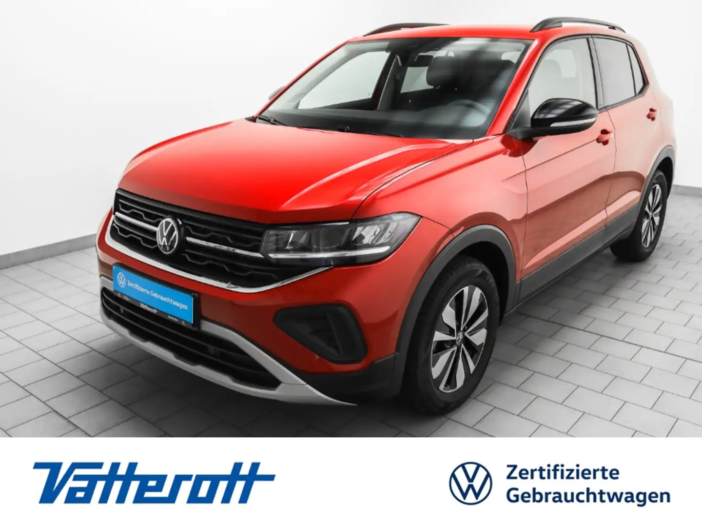 Volkswagen T-Cross 1.0 TSI DSG GOAL Navi ACC digCockpit Rot - 1