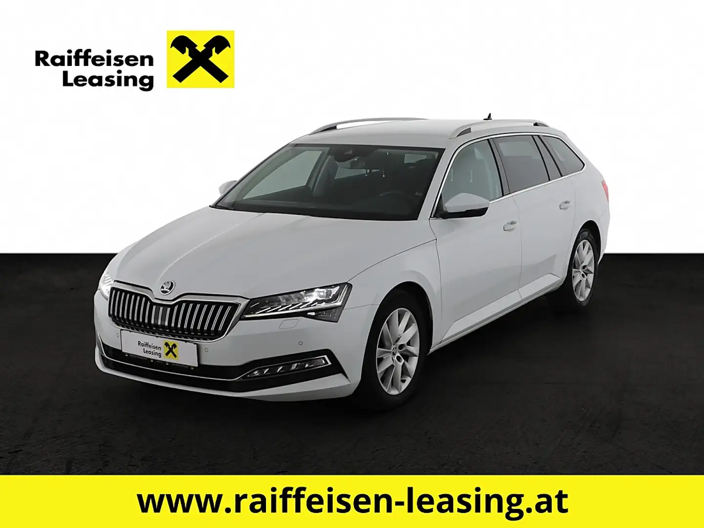 Skoda Superb Kombi 2,0 TDI Style DSG Weiß - 1