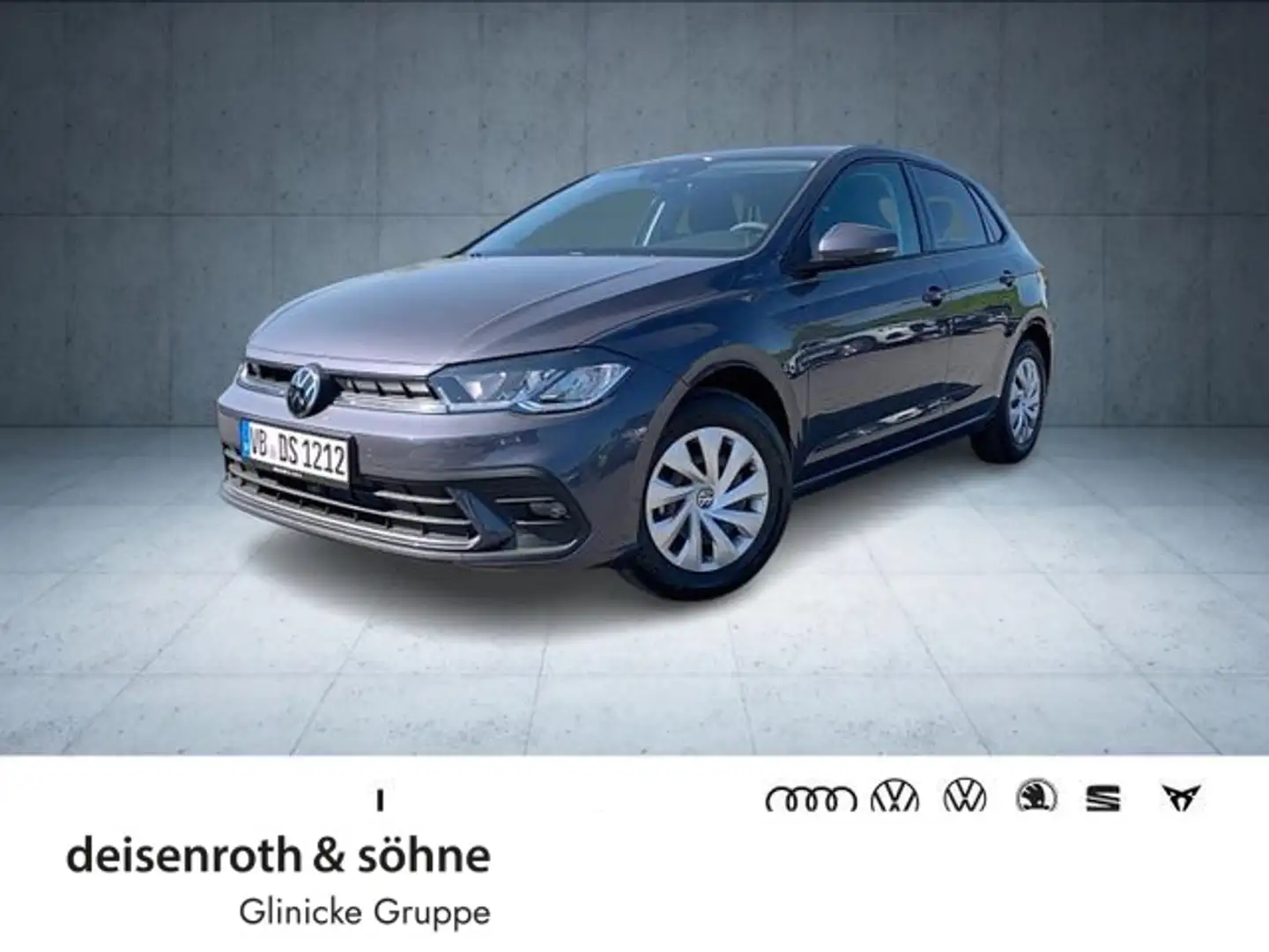 Volkswagen Polo Life 1.0 TSI Nav/Appcon/ACC/SHZ/Climatro/As Grau - 1
