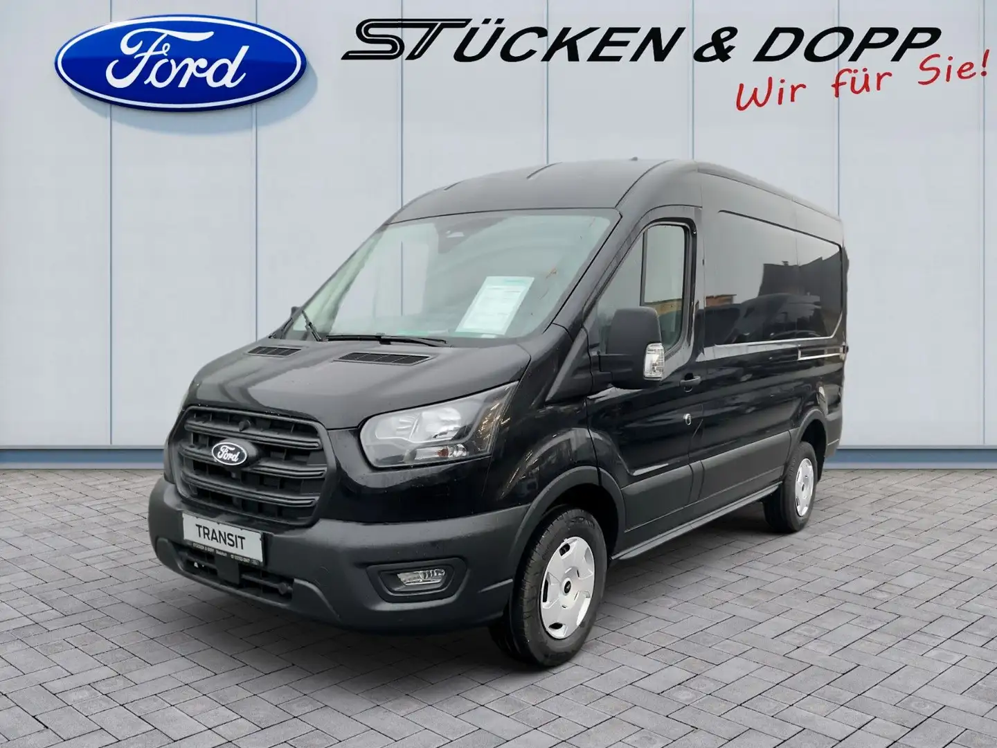 Ford Transit Kasten 350 L2 H2 Trend 165 PS, AHK Schwarz - 1