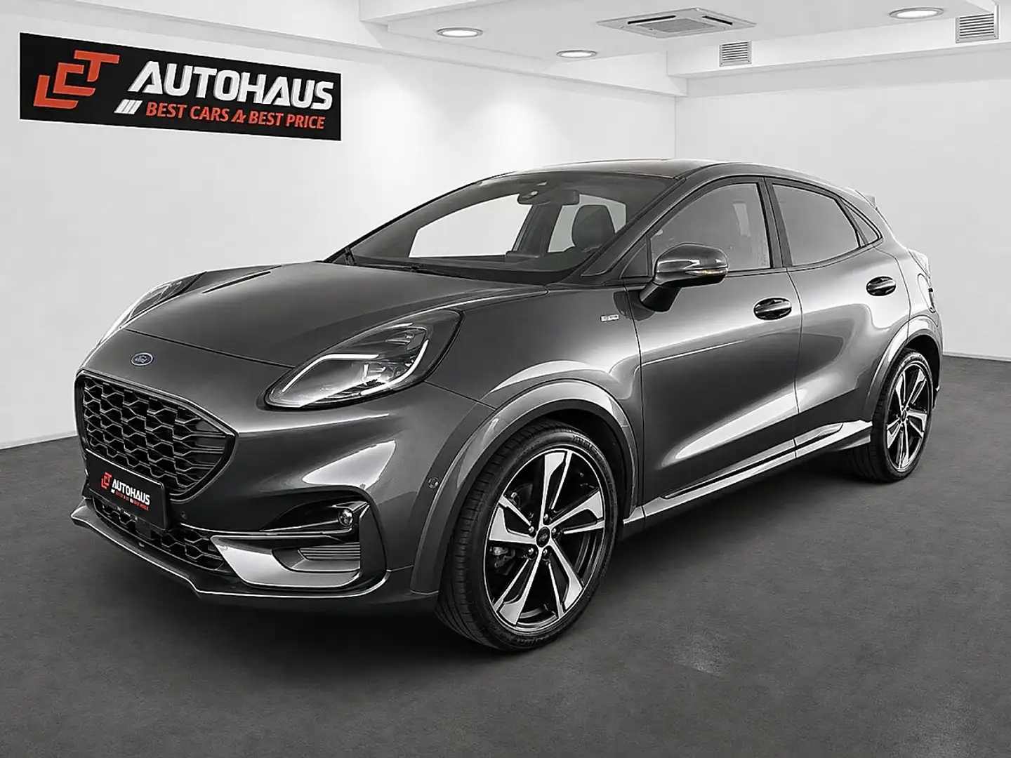 Ford Puma 1,0 EcoBoost Hybrid | ST-Line X | 1.BESITZ | Grau - 1