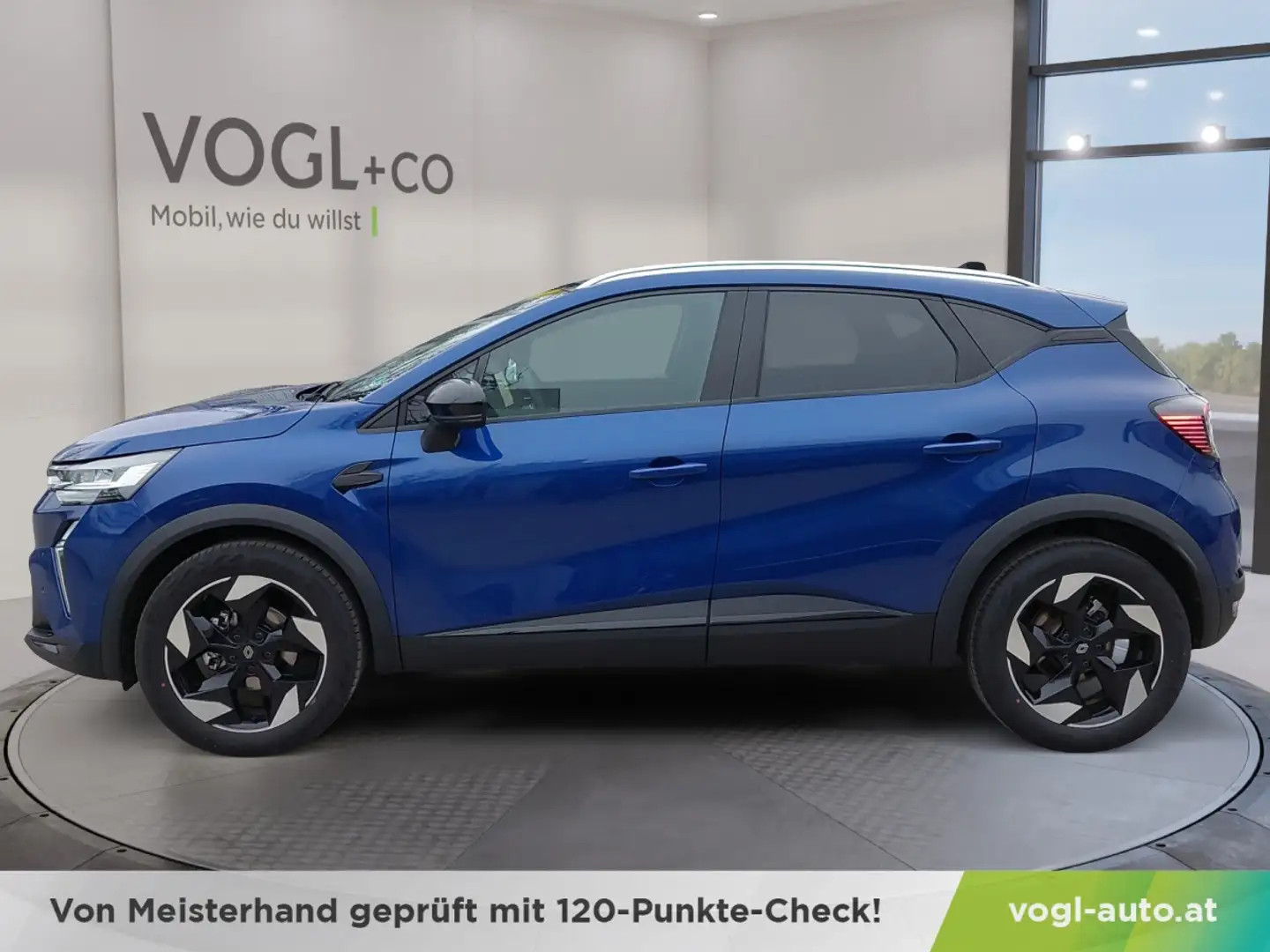 Renault Captur Techno Mild Hybrid 140 Blau - 2