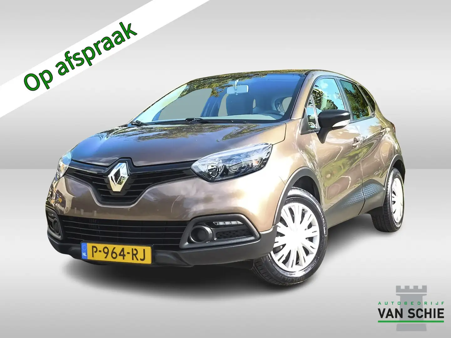 Renault Captur 0.9 TCe Expression Keurig-Onderh., BOVAG-Garnatie, Bruin - 1
