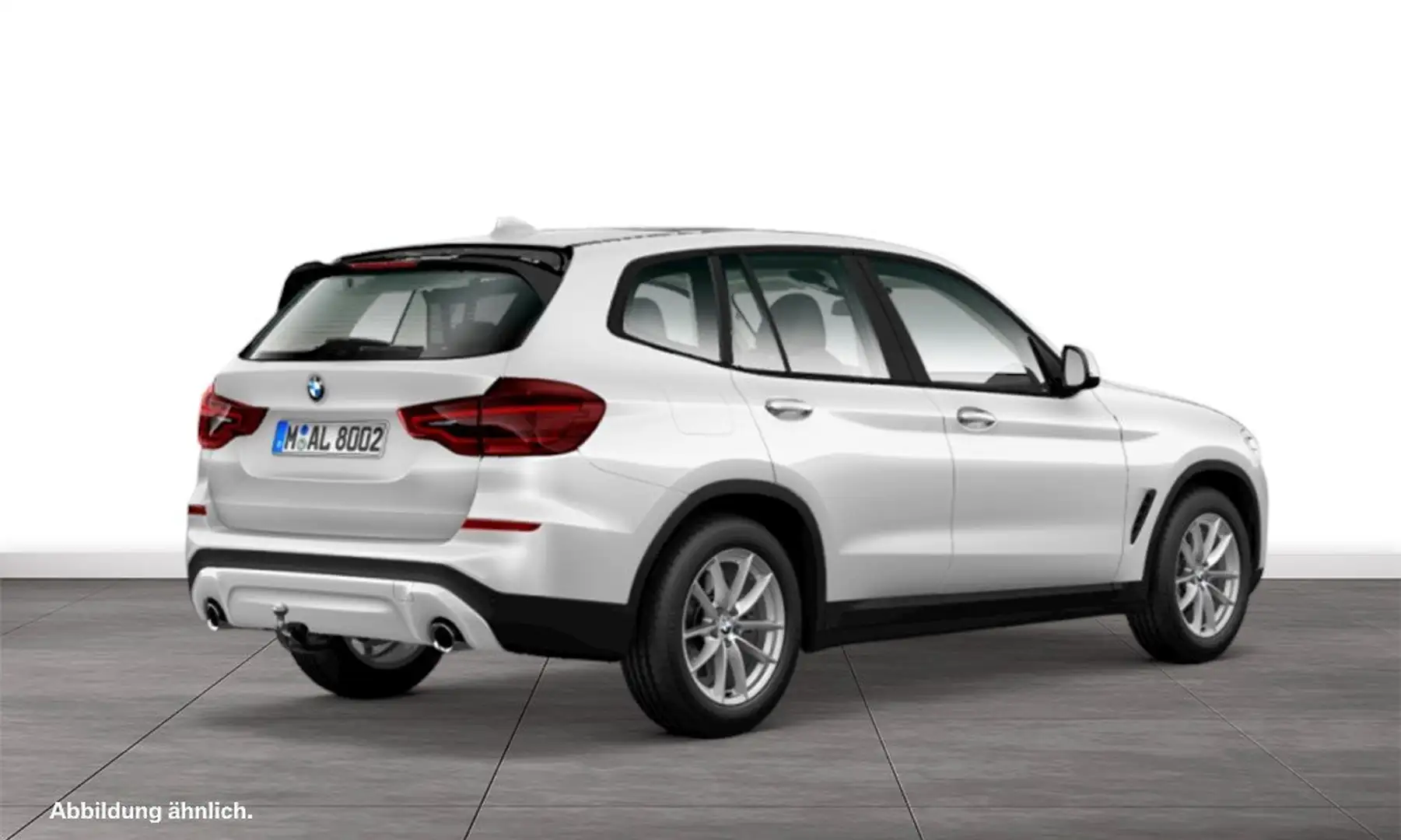 BMW X3 xDrive20d Advantage+18"ALU+ANH.KUPPLUNG+PANORAMA Blanc - 2