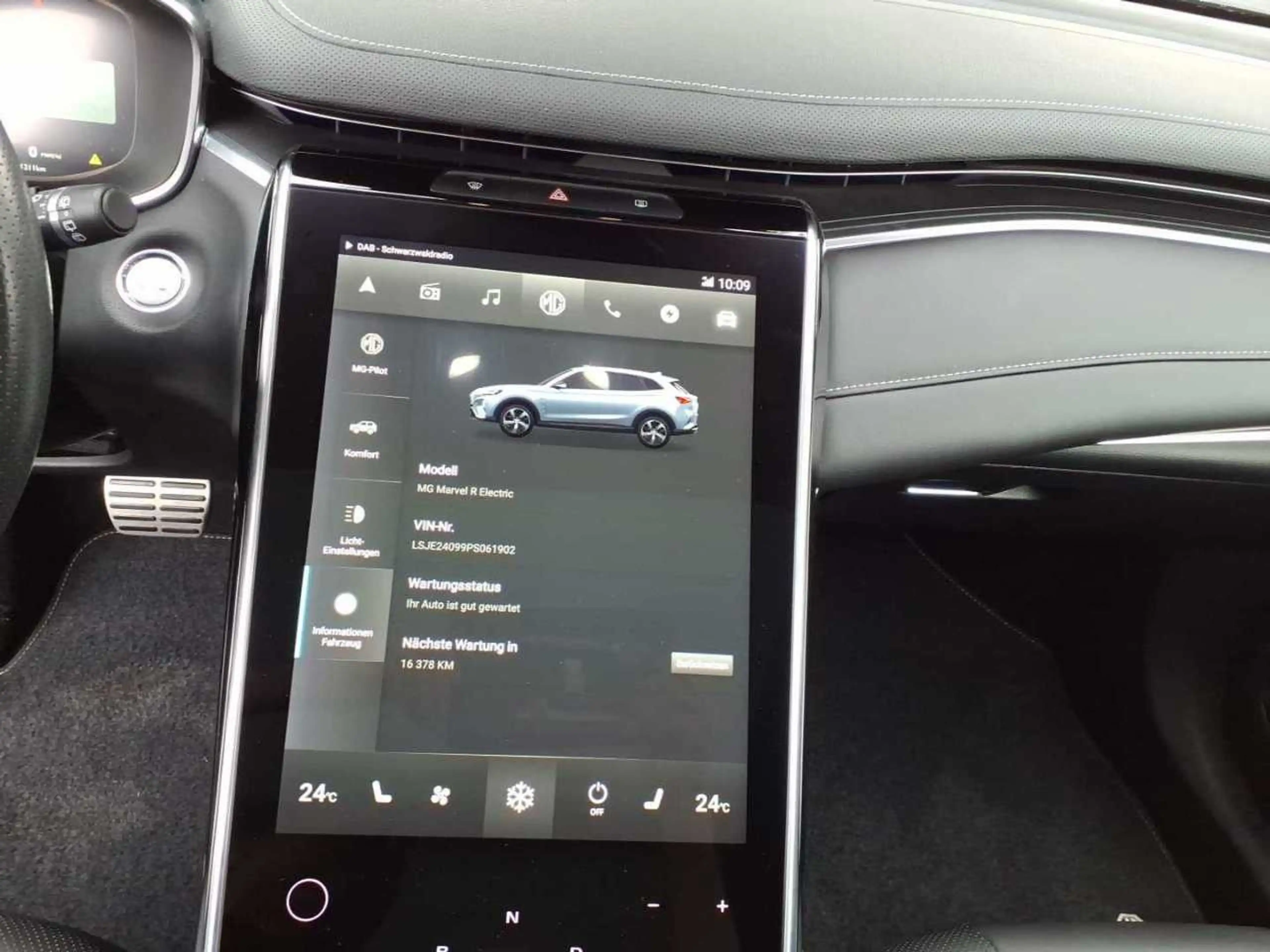 MG Marvel R T-LEDER NAVI KLIMAAUT RADIO TEMPO MFL PANO SHZ GSD VC PDC DAB LED LEDER — photo 11