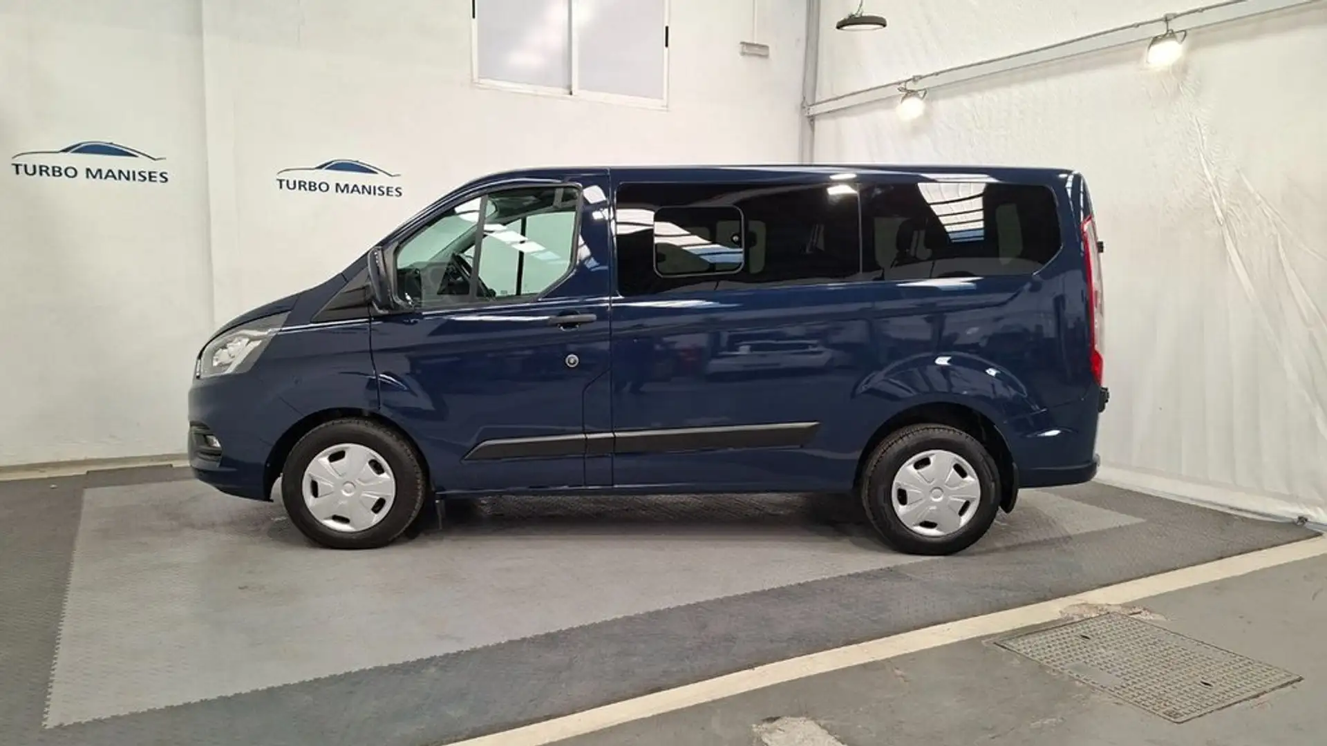 Ford Transit Custom FT 310 L2 Kombi Trend Aut. 130 Bleu - 2