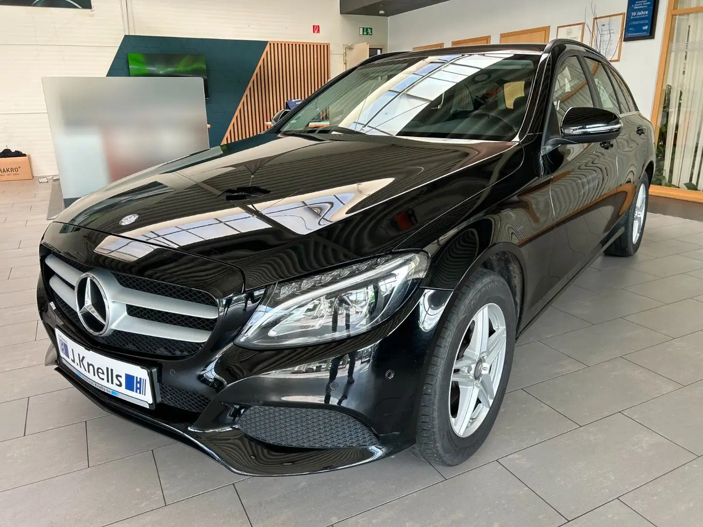 Mercedes-Benz C 220 d T-Modell/AHK/LED/SHZ/ALU/PDC Noir - 1