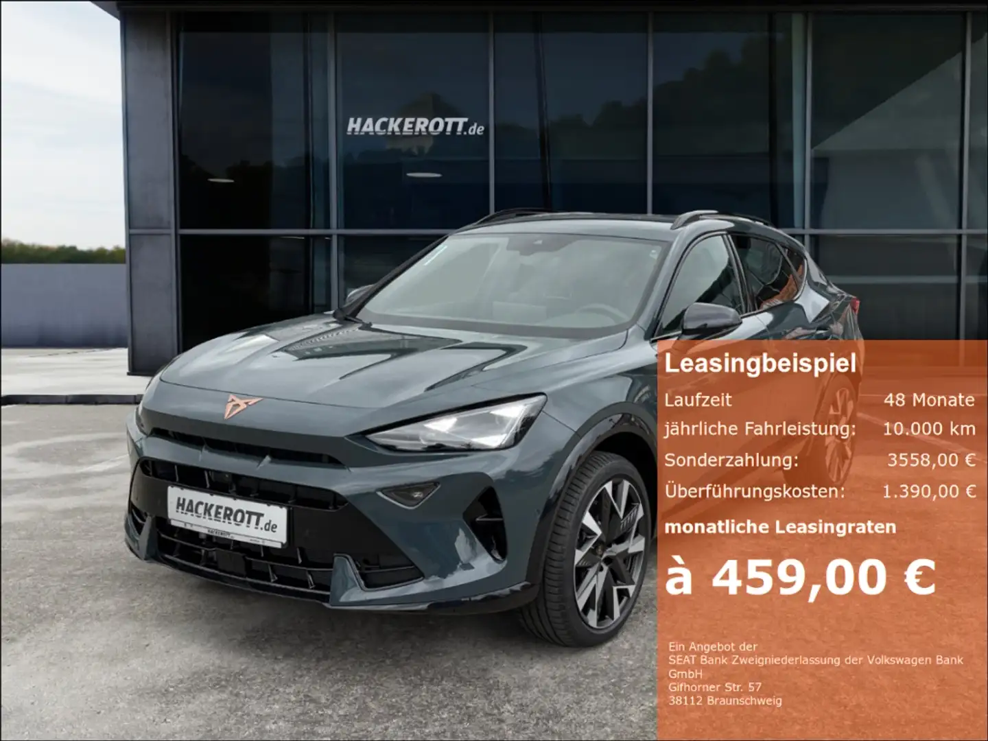 CUPRA Formentor VZ 2.0 TSI 265 PS 7-Gang-DSG ABT-Umbau, Sennheiser Blau - 1