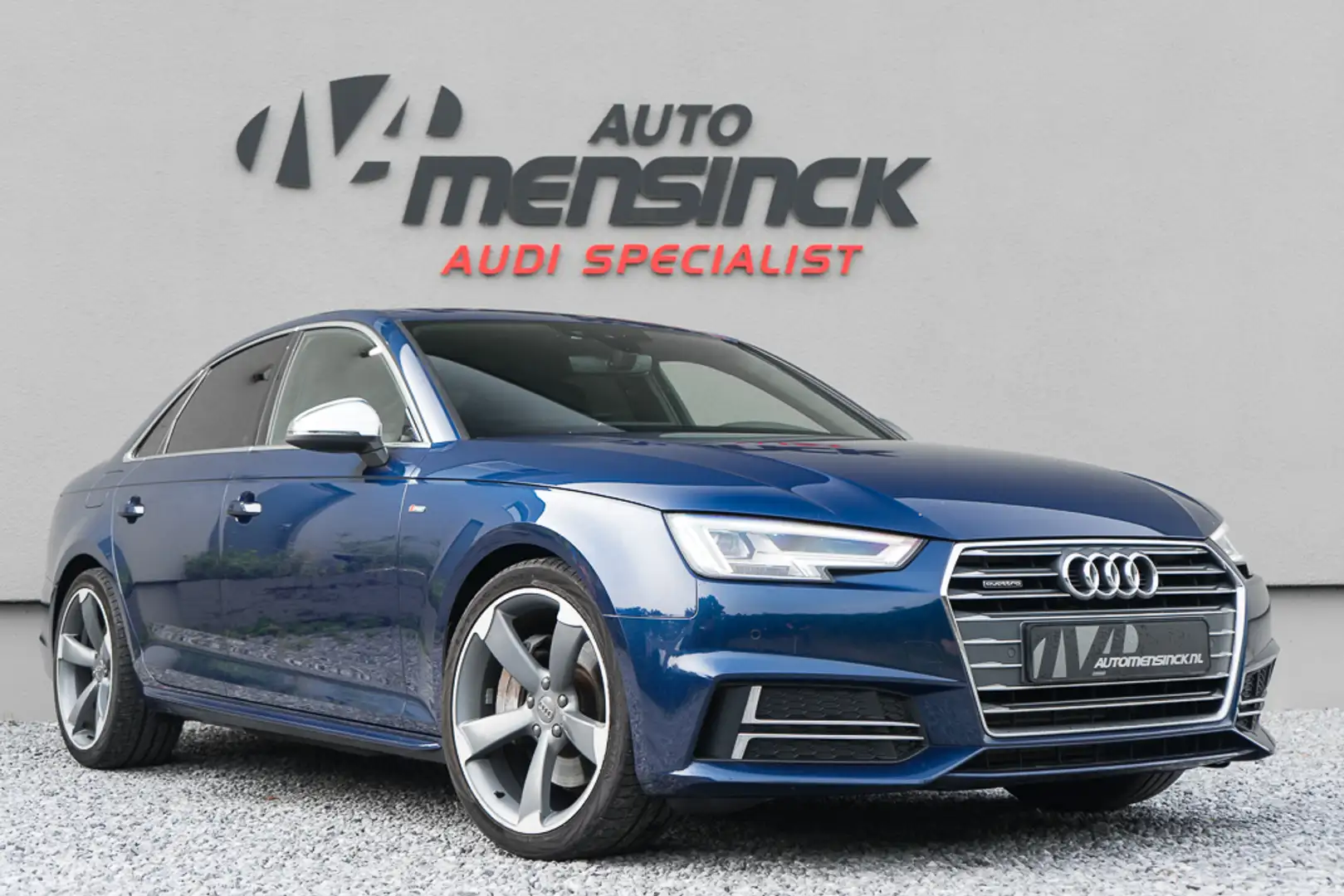 Audi A4 Limousine 2.0 TFSI Quattro / 2x S-line/ Touch Navi Blu/Azzurro - 1