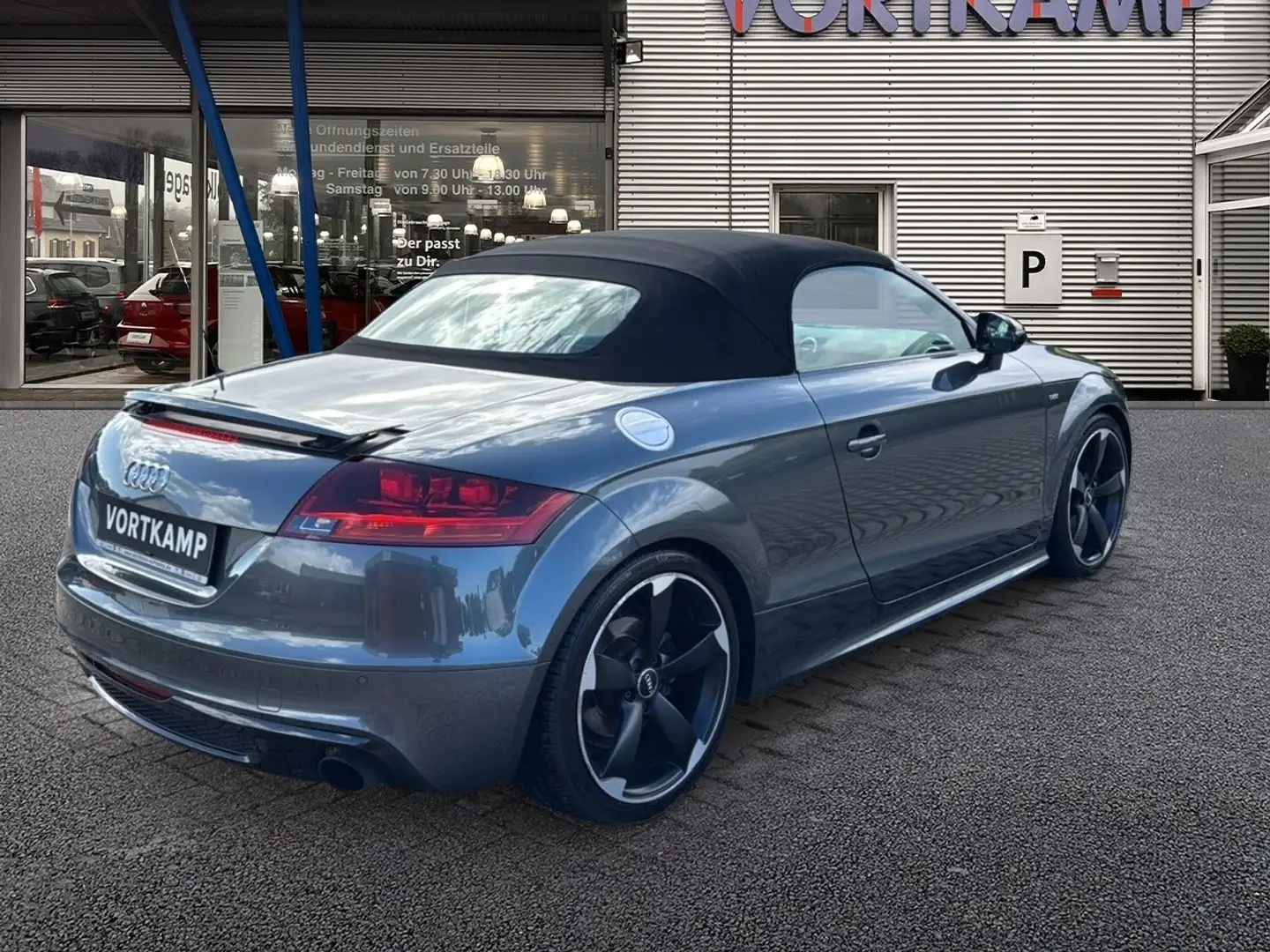 Audi TT Roadster quattro S-Line S-tronic Gris - 2