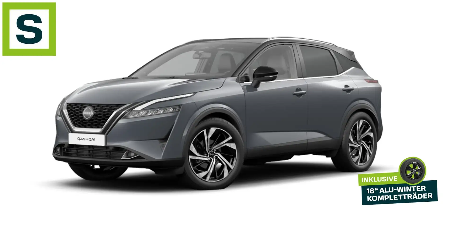 Nissan Qashqai QASHQAI Tekna+ 1.5 VC e-Power 190 PS 20" Gris - 1
