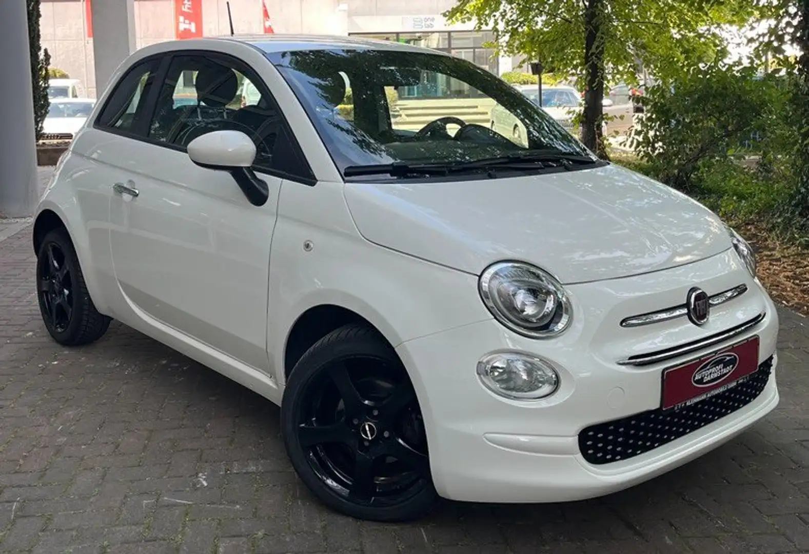 Fiat 500 TÜV AU NEU*KLIMA*BLUETOOTH*USB*HYBRID Weiß - 1