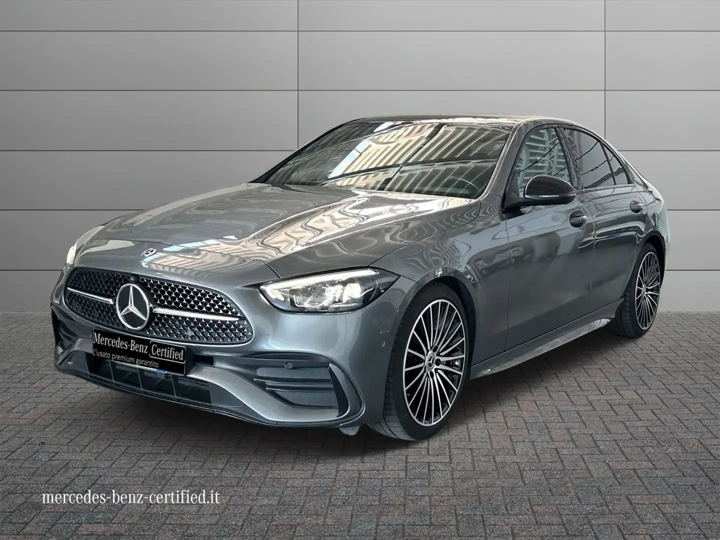 Mercedes-Benz C 300 d mhev Premium auto Grigio - 1