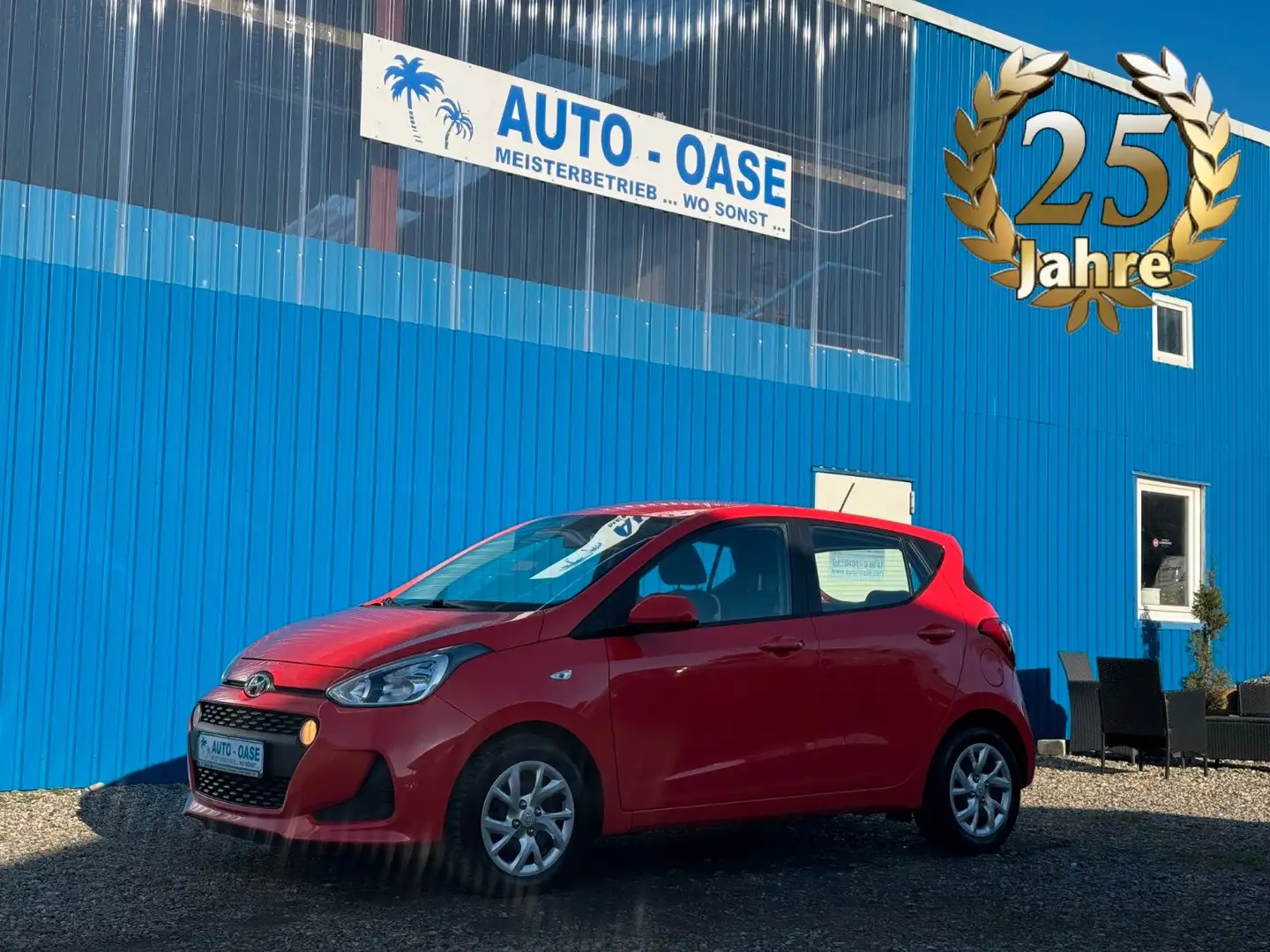 Hyundai i10 **57 TKM**CarPlay**Klima**Tempo** Rot - 1
