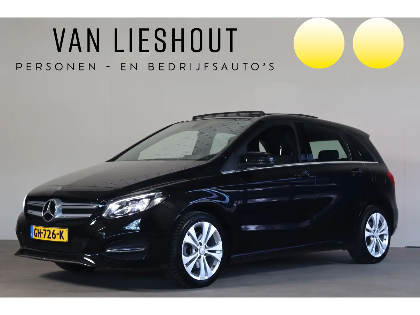 Mercedes-Benz B 200 Prestige NL-Auto!! Panoramadak I Climate Schwarz - 1