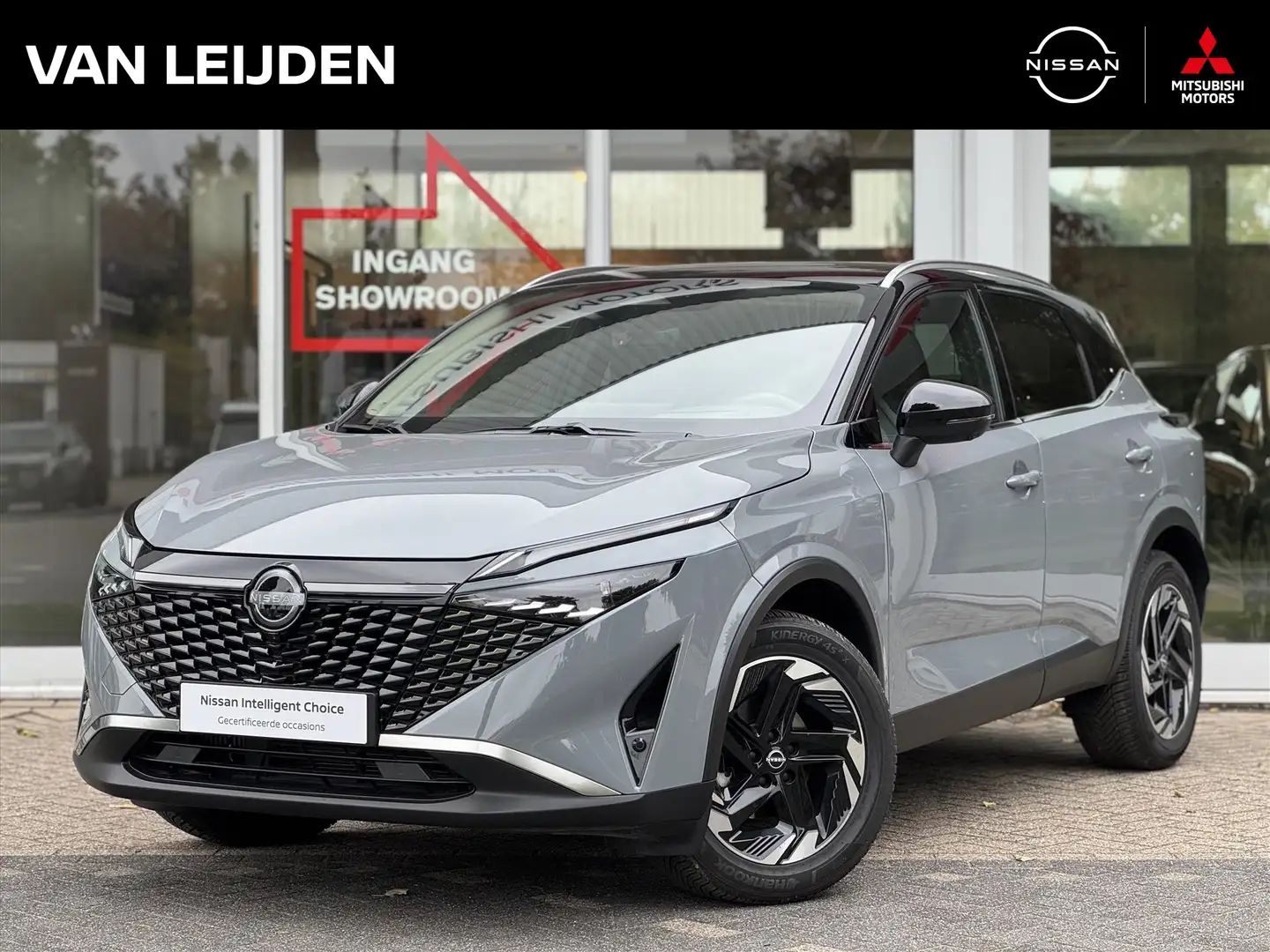 Nissan Qashqai 1.3 Mild-Hybrid 158pk Xtronic N-Connecta | Cold Pa Gris - 1