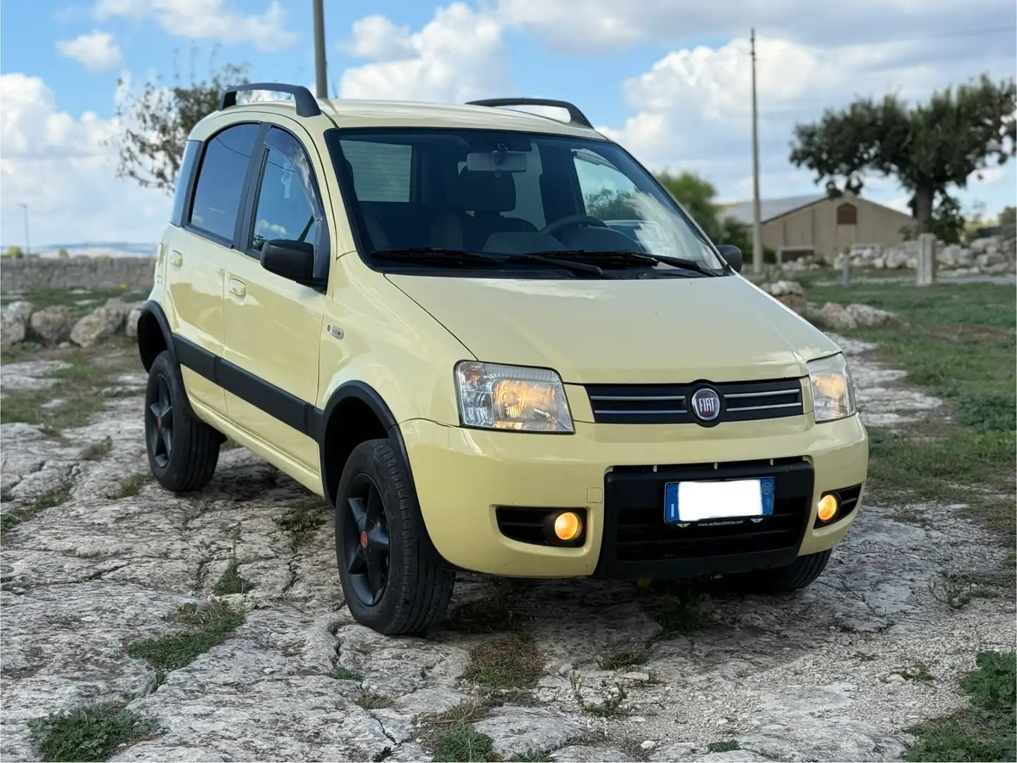 Fiat Panda Panda 1.3 MJT 16V 4x4 Climbing Jaune - 2