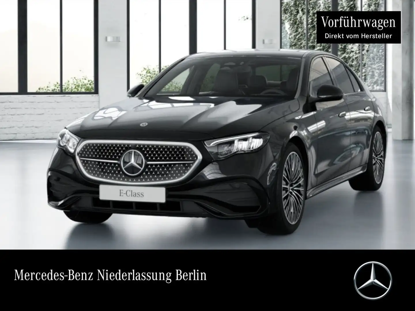 Mercedes-Benz E 200 AMG Distr. LED Kamera Spurhalt-Ass Totwinkel Zwart - 1