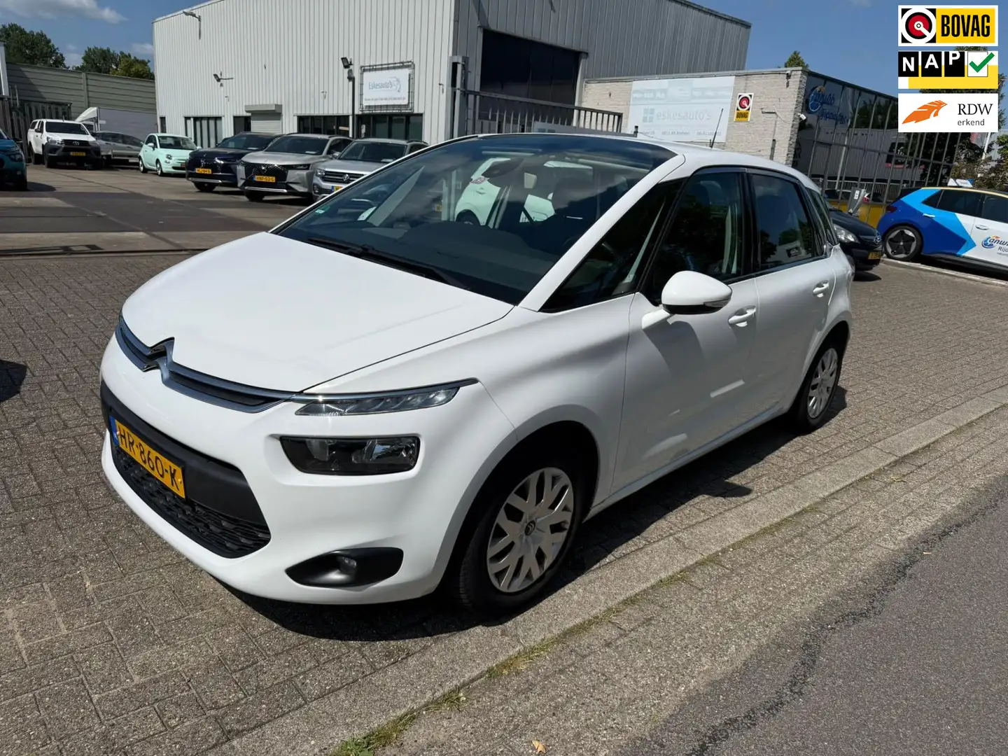 Citroen C4 Picasso 1.2 PureTech Selection Navigatie, NAP Blanco - 1