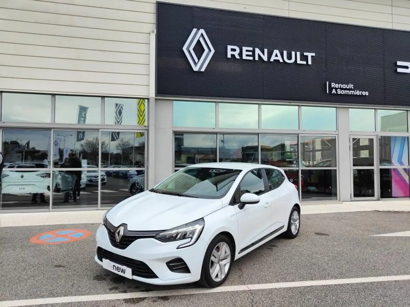 Renault Clio 1.6 E-Tech 140ch Business Blanc - 1