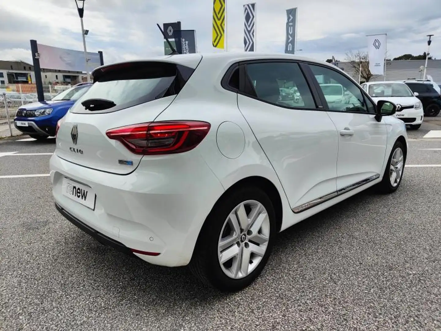 Renault Clio 1.6 E-Tech 140ch Business Blanc - 2