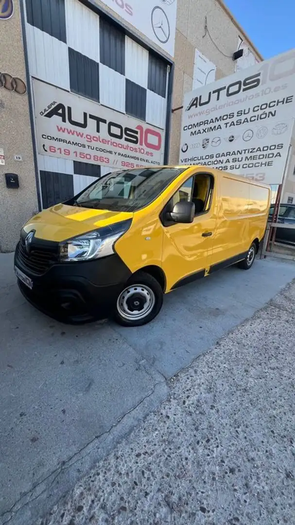 Renault Trafic 95cv Jaune - 1