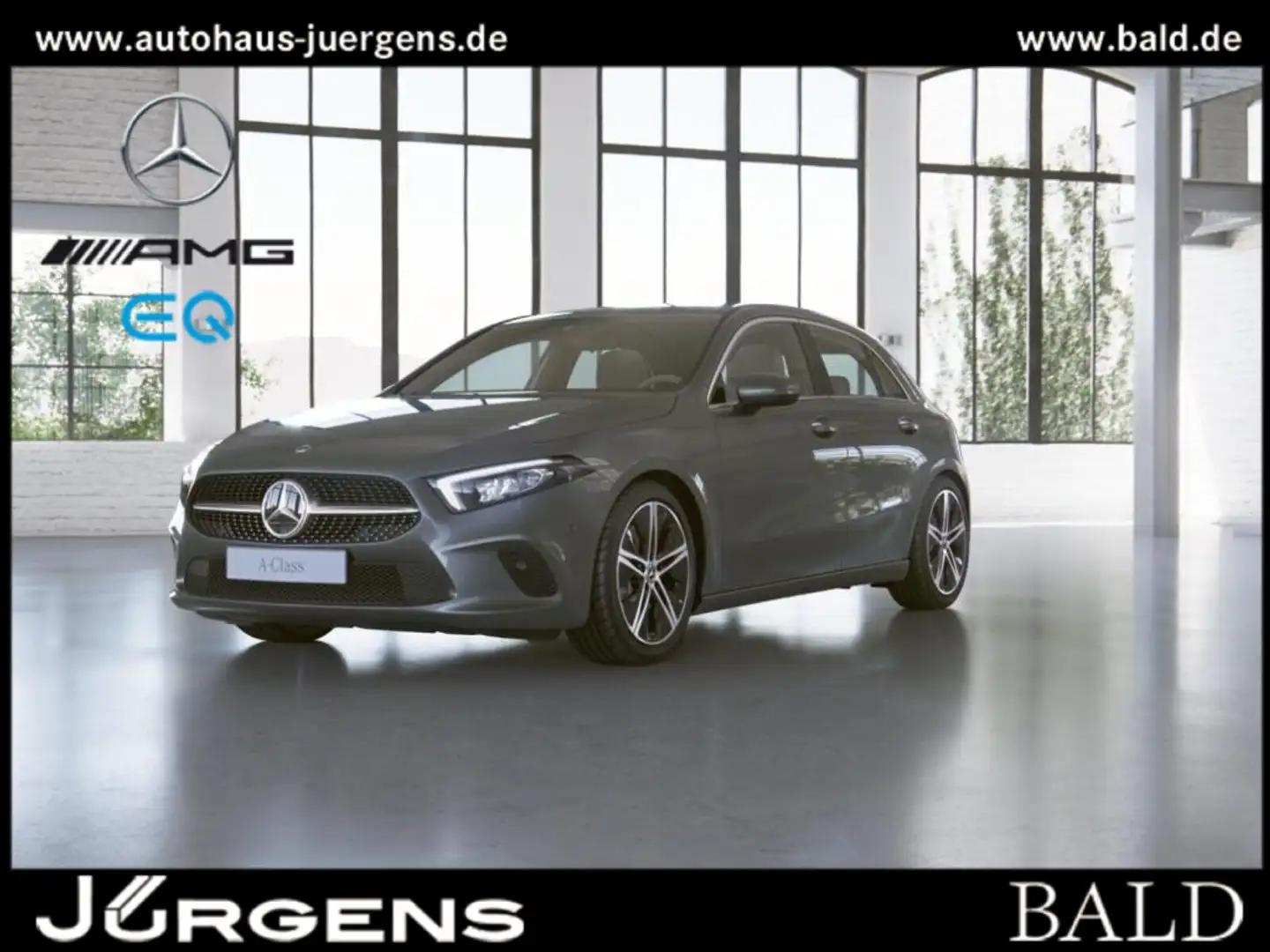 Mercedes-Benz A 250 e Progressive/Carbon/AHK/LED/Tempomat/18" Grau - 1