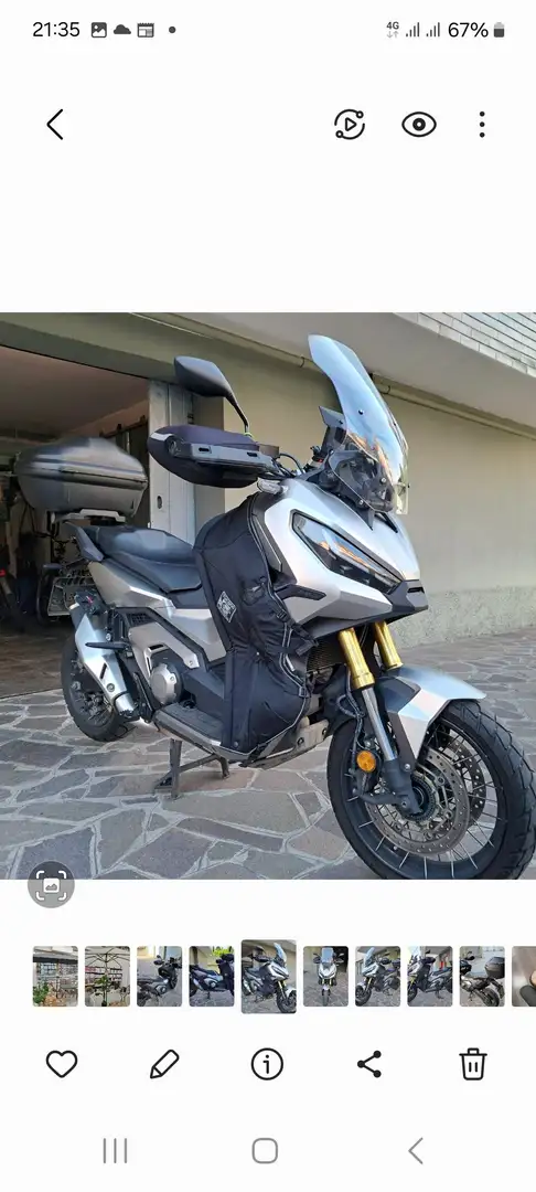 Honda X-ADV 750 Argintiu - 1