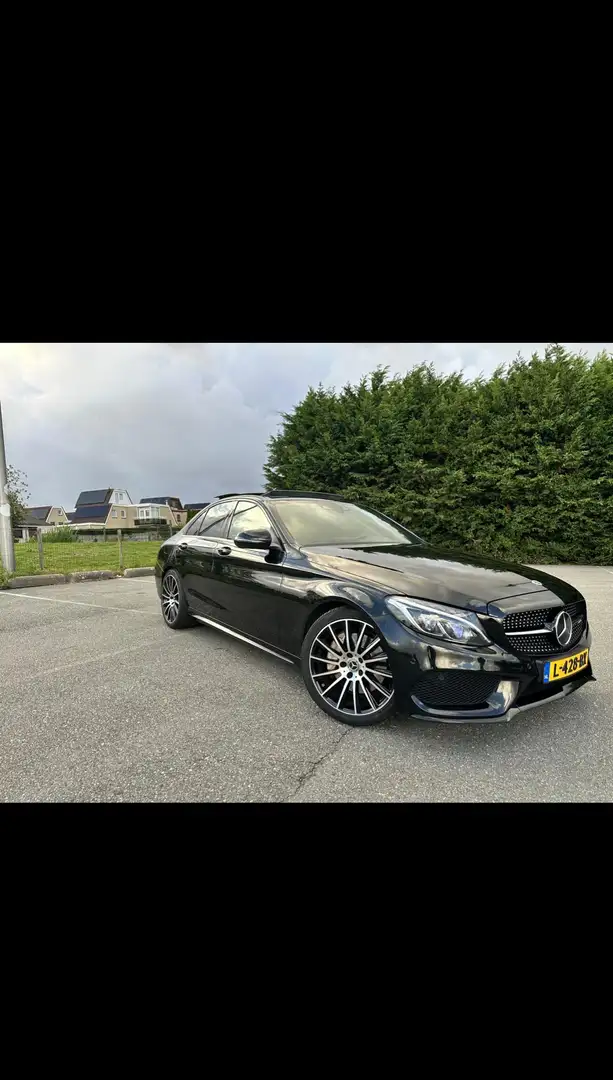 Mercedes-Benz C 300 AMG Pakket Schwarz - 1