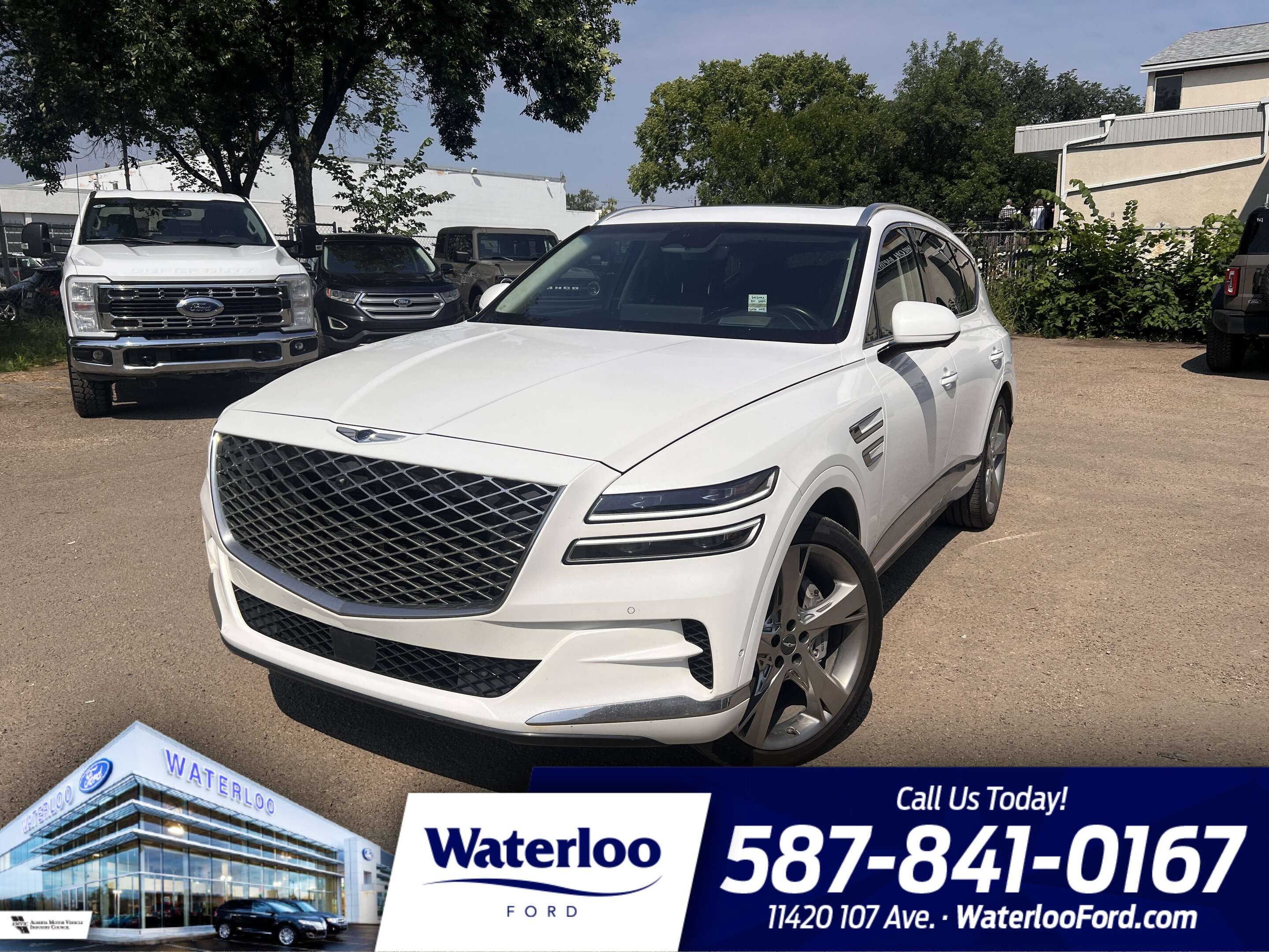 2021 Genesis GV80 3.5T Prestige | Climate Seats | CarPlay | Rear Cam