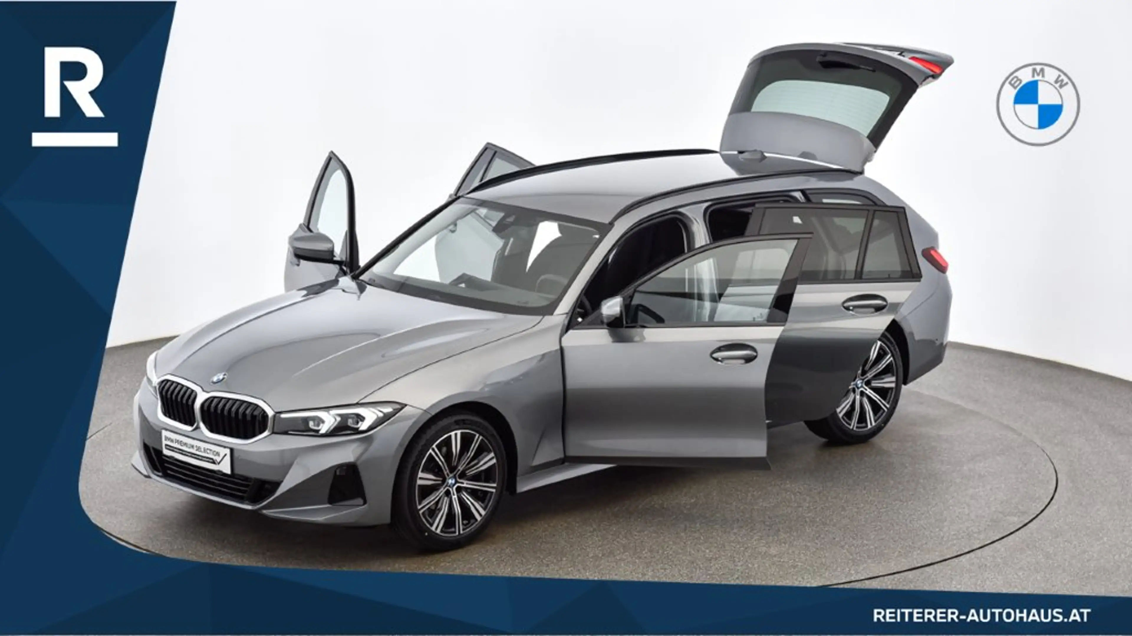 BMW 318 d G21 *Sportlenkrad *Widscreen Display *Shadow Line — photo 9