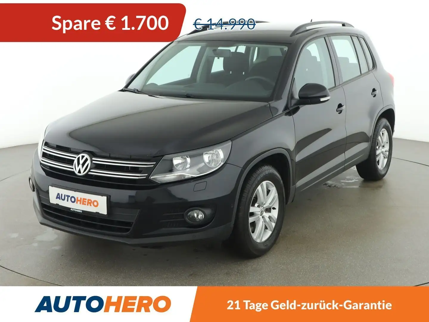 Volkswagen Tiguan 1.4 TSI BlueMotion Tech Schwarz - 1