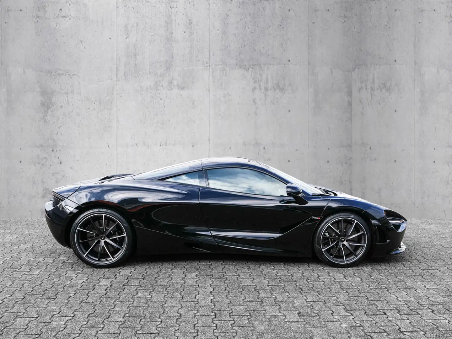 McLaren 720S Coupé Onyx Black, Door Upper Gorilla Glass Schwarz - 2